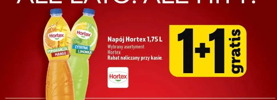 Napój Hortex cytryna limonka +1 wariant