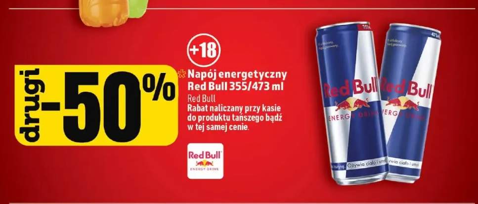 Napój energetyczny Red Bull