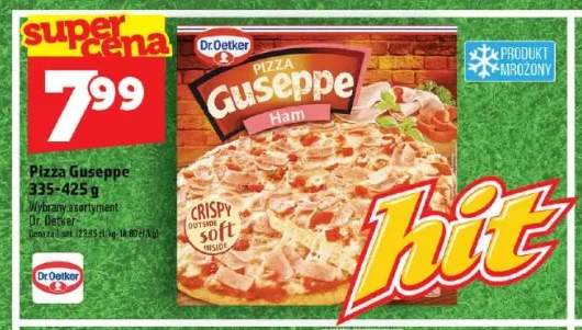 Pizza Guseppe z szynką Dr. Oetker