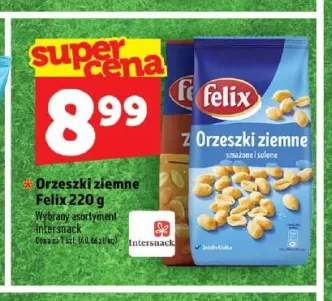 Orzeszki ziemne Felix smażone i solone