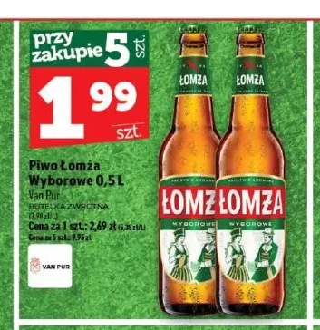 Piwo Łomża Wyborowe