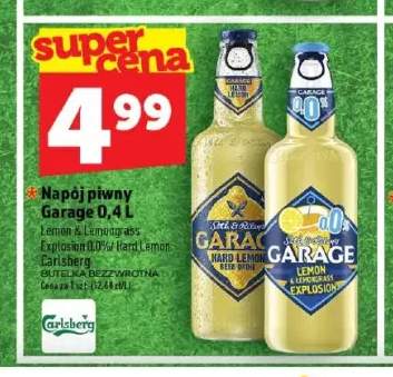 Napój piwny bezalkoholowy Garage Lemon & Lemongrass Explosion +1 wariant