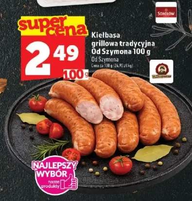 Kiełbasa grillowa tradycyjna Od Szymona