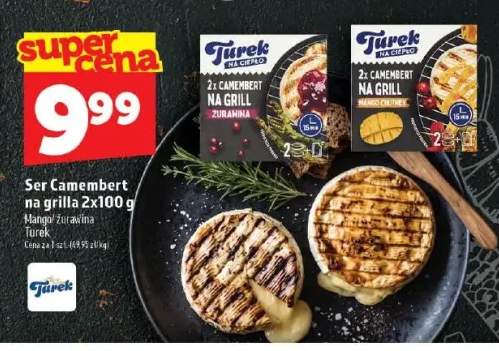 Ser Camembert na grilla Turek żurawina +1 wariant