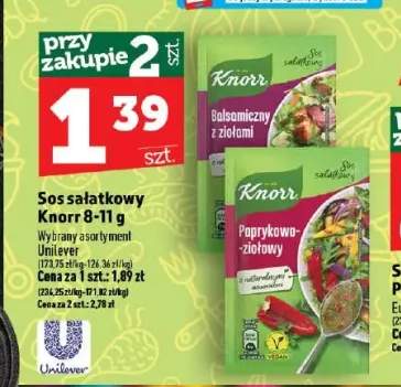 Sos sałatkowy balsamiczny z ziołami Knorr +1 wariant