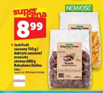 Jackfruit suszony Bakaliowa Dolina +2 warianty
