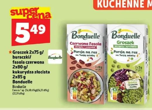 Groszek Bonduelle Porcja na raz +3 warianty