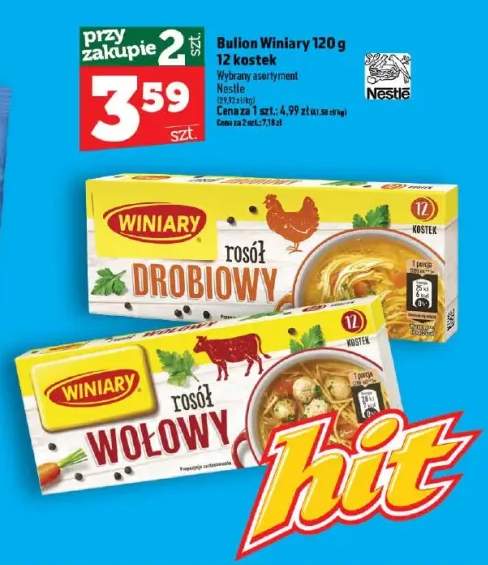 Bulion Winiary rosół drobiowy +1 wariant