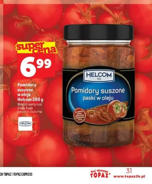 Pomidory suszone w oleju Helcom