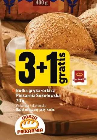 Bułka gryka-orkisz Piekarnia Sokołowska