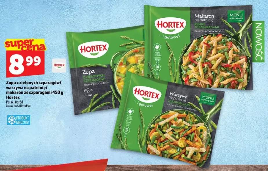 Zupa z zielonych szparagów Hortex +2 warianty