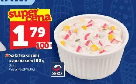 Sałatka surimi z ananasem Seko