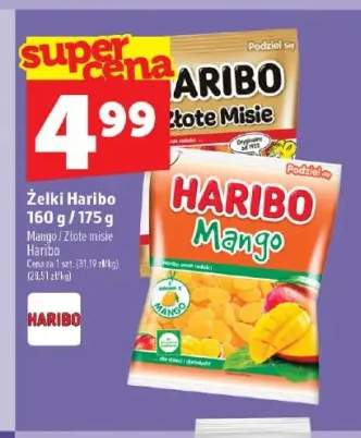 Żelki Haribo Złote Misie +1 wariant