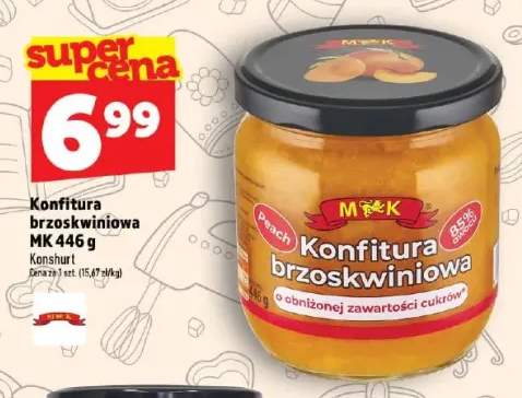 Konfitura brzoskwiniowa MK