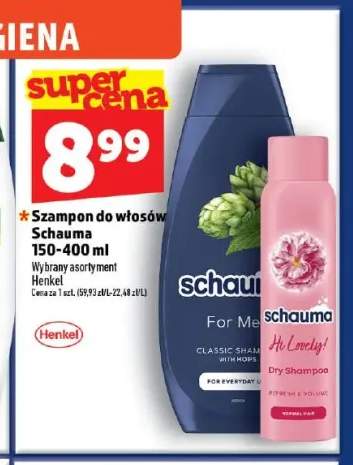 Szampon do włosów Schauma For Men Classic +1 wariant