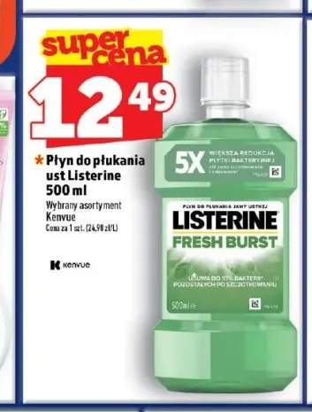 Płyn do płukania ust Listerine Fresh Burst