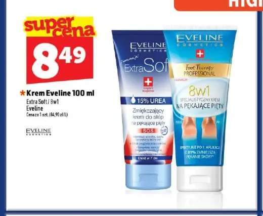 Krem do stóp i ciała Eveline Extra Soft +1 wariant