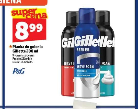 Pianka do golenia Gillette Series Original Scent +2 warianty