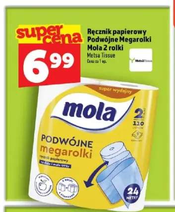 Ręcznik papierowy Podwójne Megarolki Mola