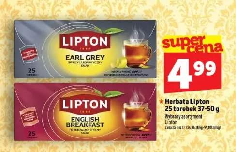 Herbata Lipton Earl Grey +1 wariant