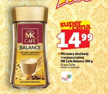 Mix kawy zbożowej i rozpuszczalnej MK Cafe Balance