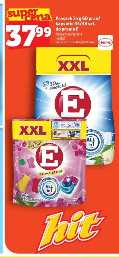 Proszek do prania E XXL +1 wariant