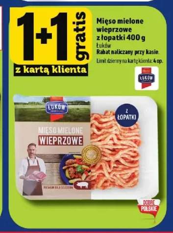 Mięso mielone wieprzowe z łopatki Łuków