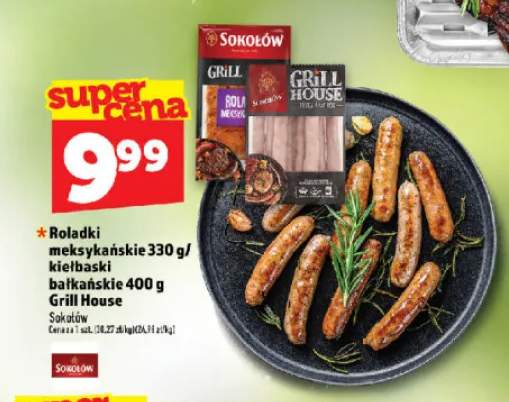 Roladki meksykańskie Grill House Sokołów +1 wariant