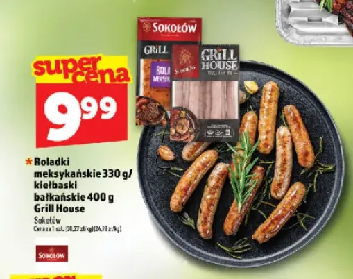 Roladki meksykańskie Grill House Sokołów +1 wariant
