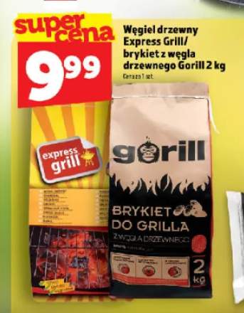 Węgiel drzewny Express Grill +1 wariant
