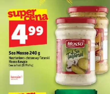 Sos musztardowo-chrzanowy Mosso +1 wariant