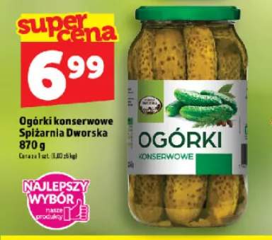 Ogórki konserwowe Spiżarnia Dworska