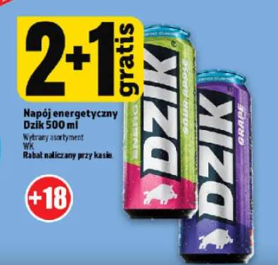 Napój energetyczny Dzik