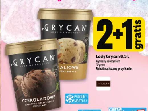 Lody Grycan czekoladowe +1 wariant