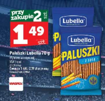 Paluszki z solą Lubella