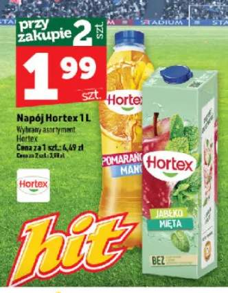 Napój Hortex pomarańczowy +1 wariant