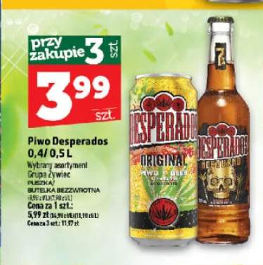 Piwo Desperados Original
