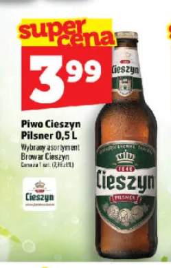 Piwo Cieszyn Pilsner