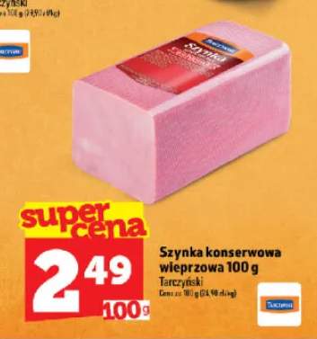 Szynka konserwowa wieprzowa Tarczyński
