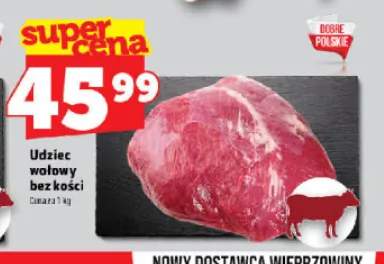 Udziec wołowy bez kości