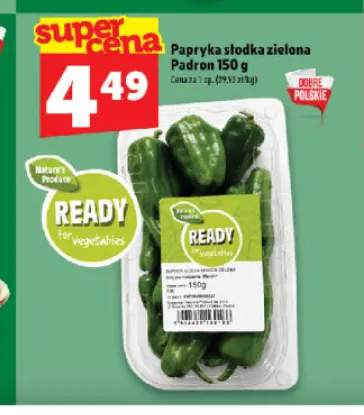 Papryka słodka zielona Padron
