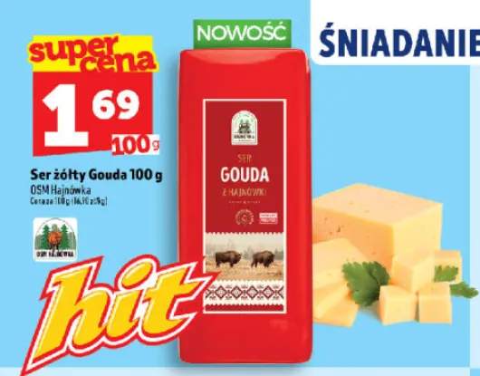Ser żółty Gouda OSM Hajnówka