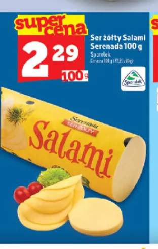 Ser żółty Salami Serenada