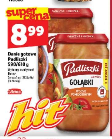 Gołąbki w sosie pomidorowym Pudliszki