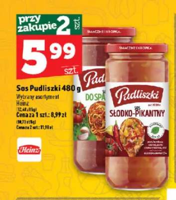 Sos do spaghetti Pudliszki +1 wariant