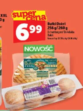 Bułki do hamburgera Dakri +1 wariant