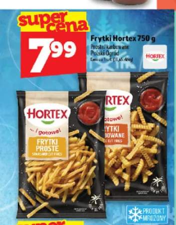 Frytki proste Hortex +1 wariant