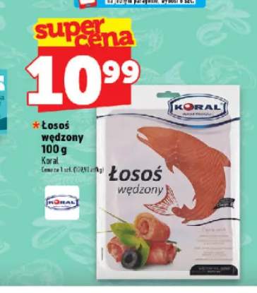 Łosoś wędzony Koral
