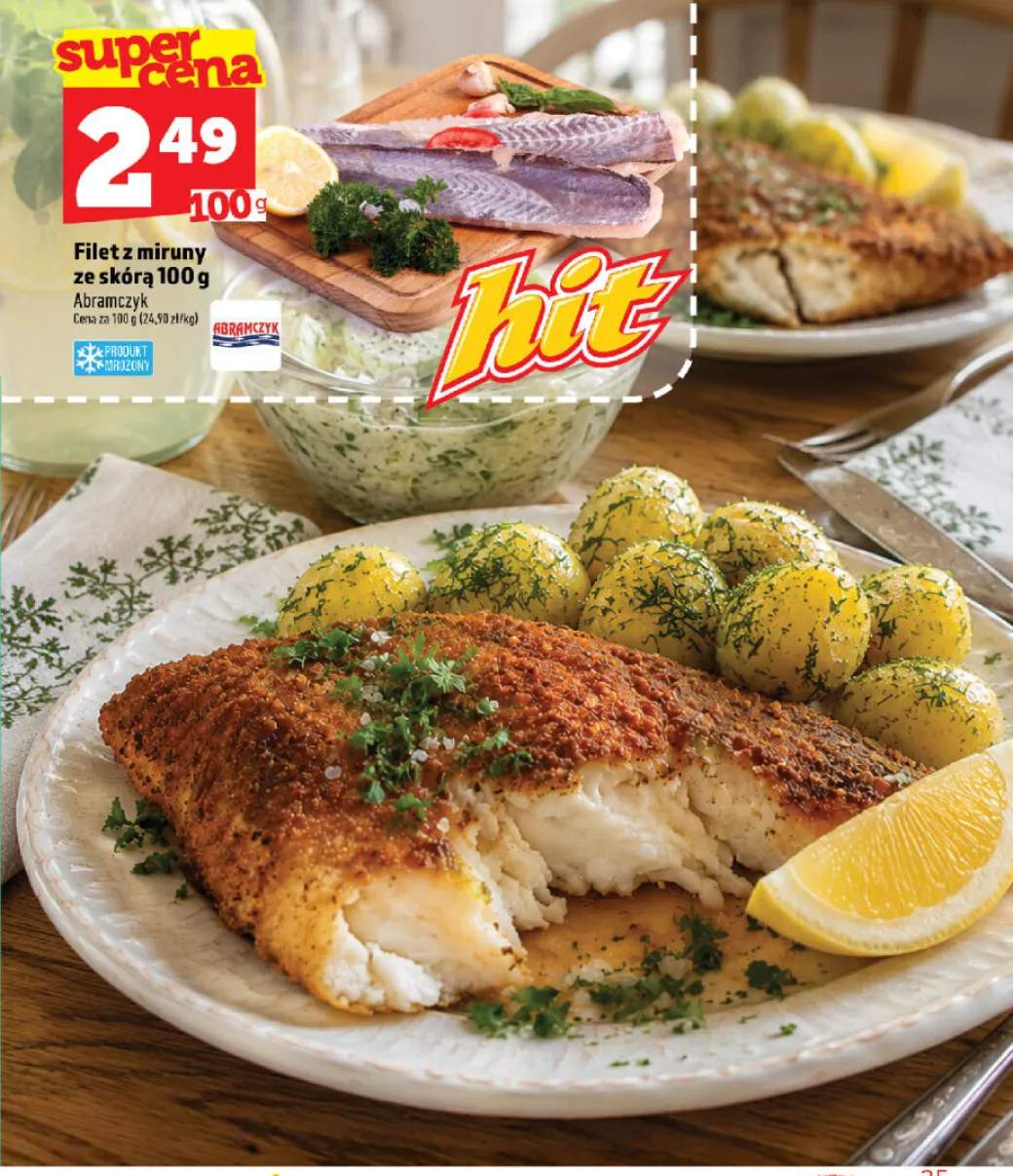 Filet z miruny ze skórą Abramczyk