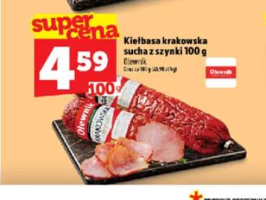 Kiełbasa krakowska sucha z szynki
